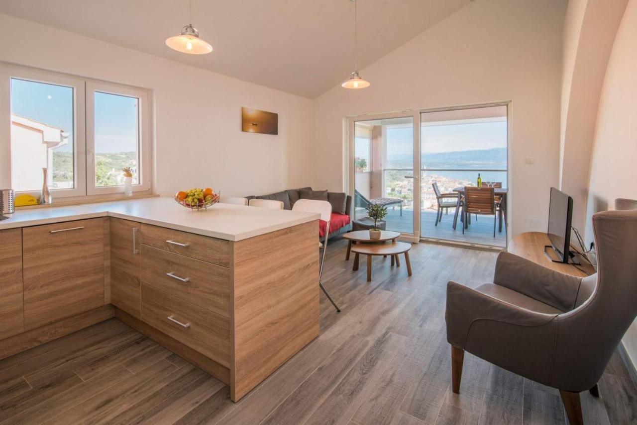 Apartman Zoe Vrbnik Dış mekan fotoğraf